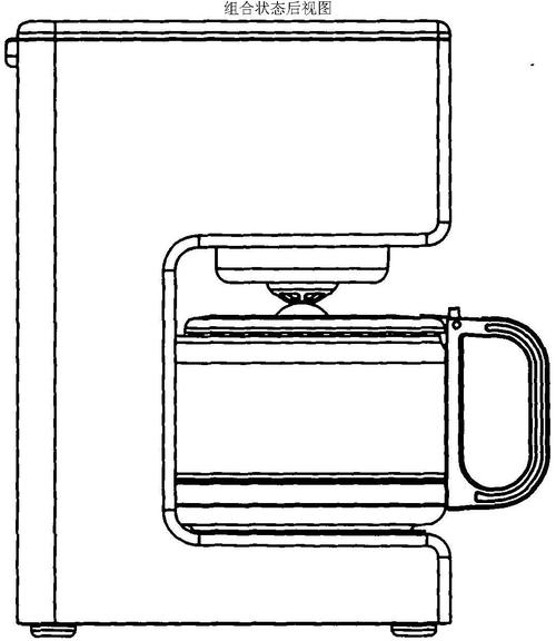 咖啡机平面