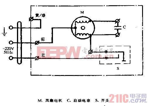 换气扇电路图接线视频